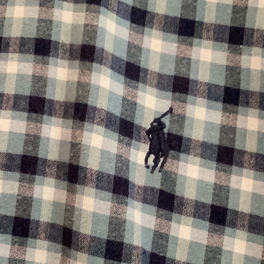 Men’s plaid, Ralph Lauren shirt size L - Picture 2 of 7